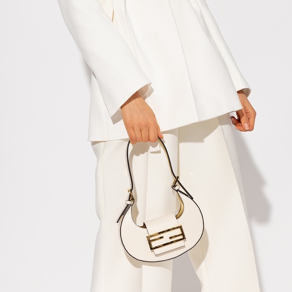 Fendi mini cookie bag white ivory - Picture 1 of 8